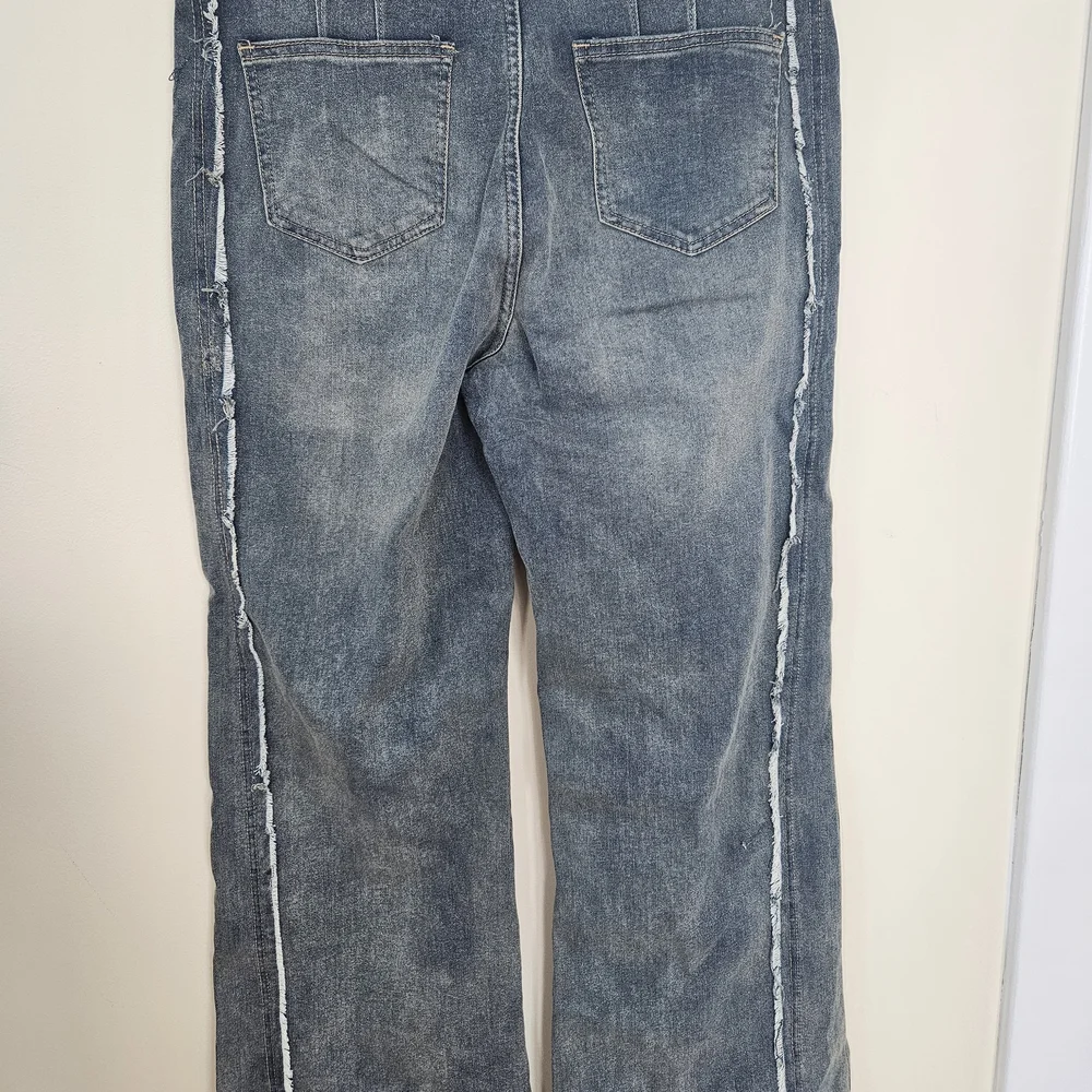 Stylish Flare & Wide Leg Jeans - Vintage Blue